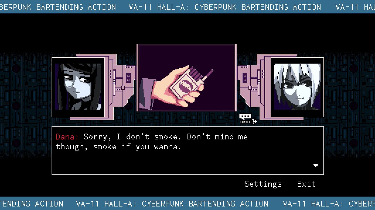 VA 11 HALL A Cyberpunk Bartender Action Screenshot 053
