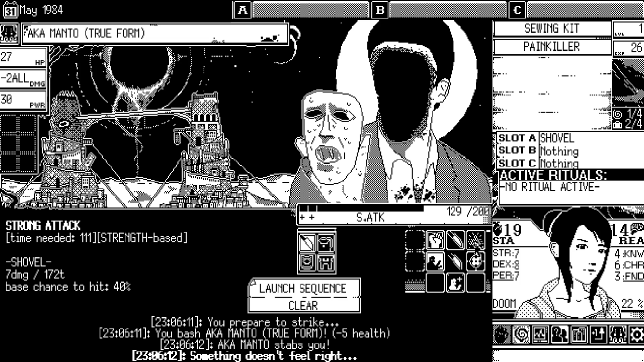 WORLD OF HORROR Screenshot 024