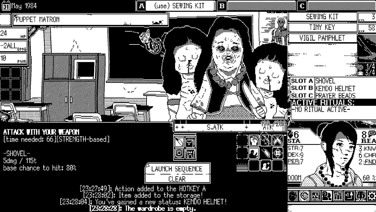 WORLD OF HORROR Screenshot 030