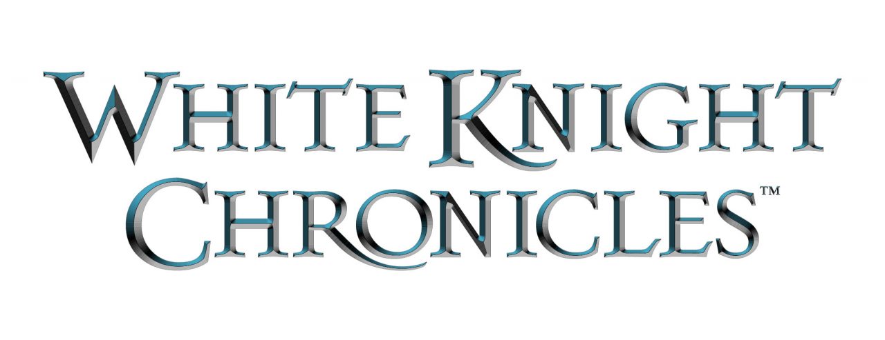 White Knight Chronicles Logo US White BG