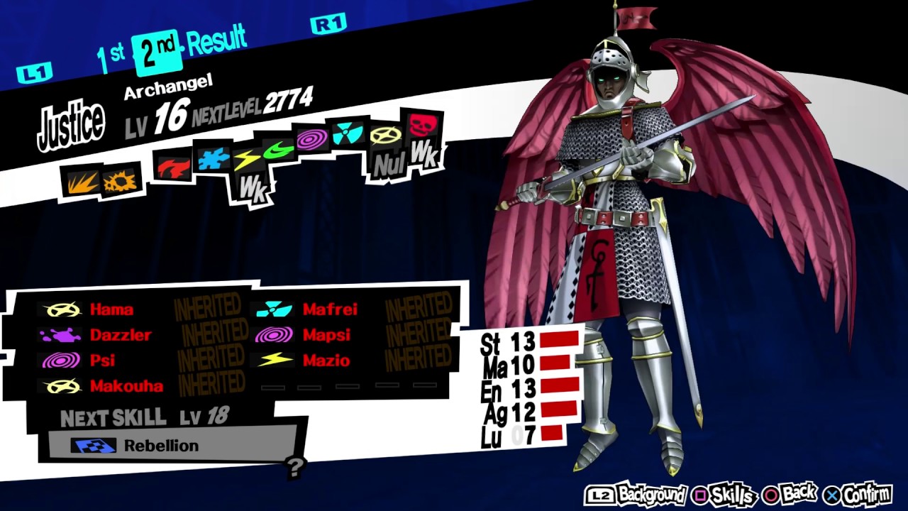 Game Mechanics - The Velvet Room