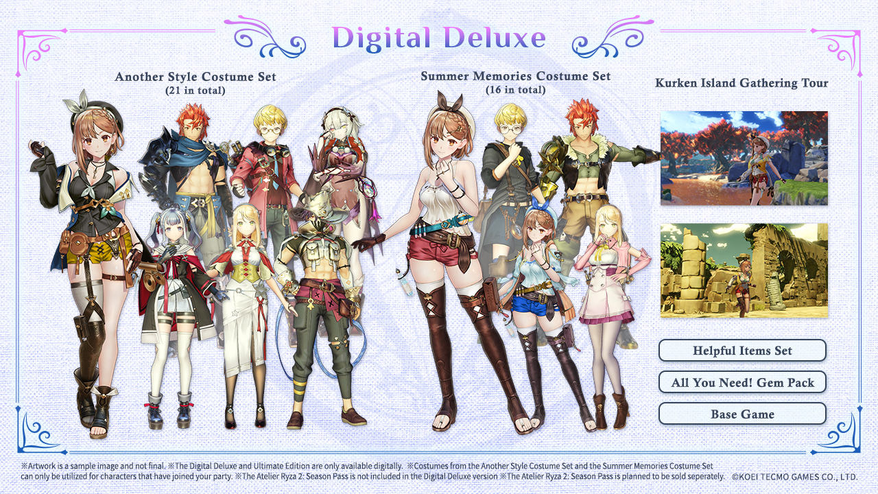 The Fairy Tail Atelier Ryza Lucy Costume Is a Digital Deluxe Exclusive