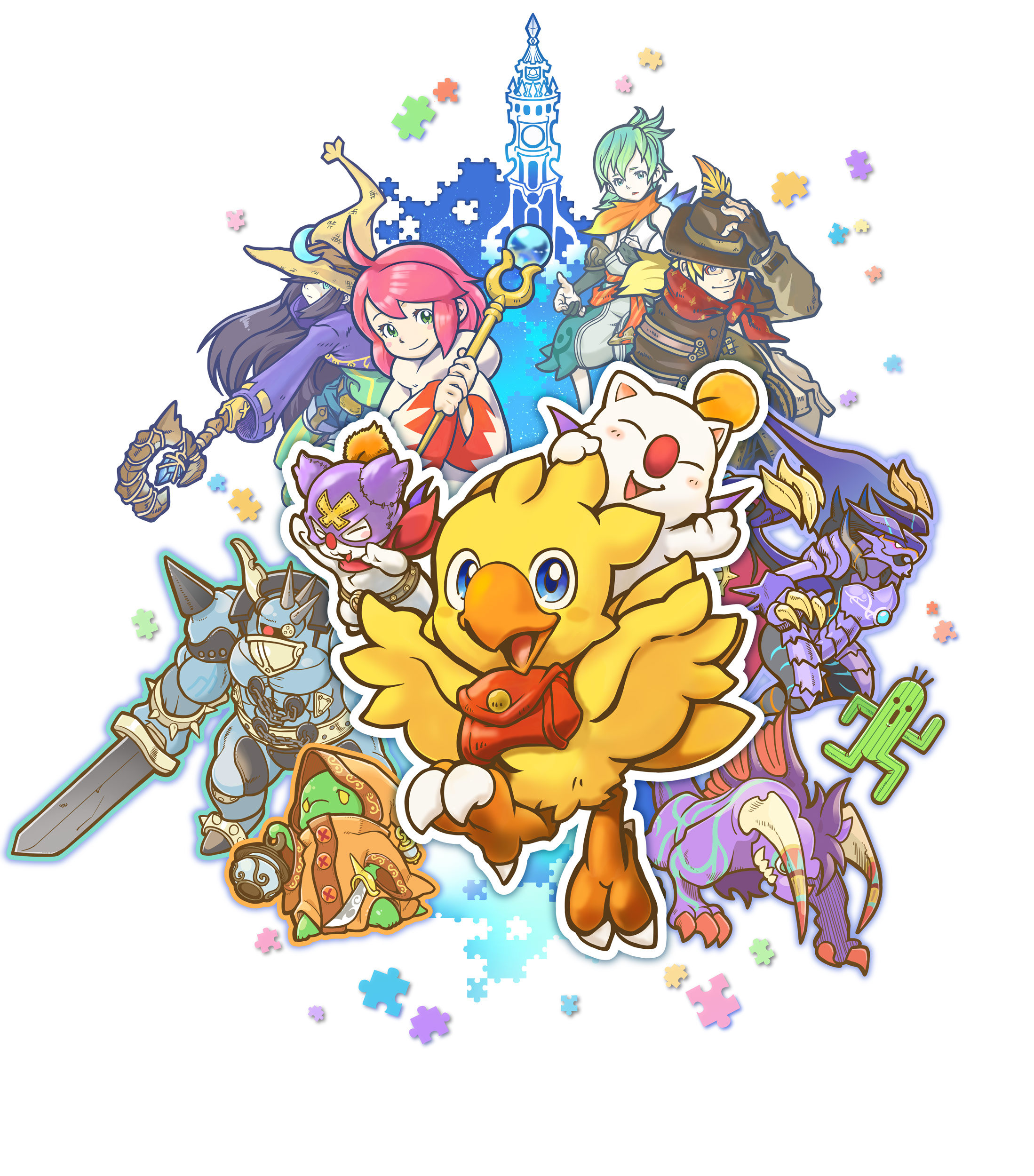 Chocobos Mystery Dungeon Every Buddy Artwork 001