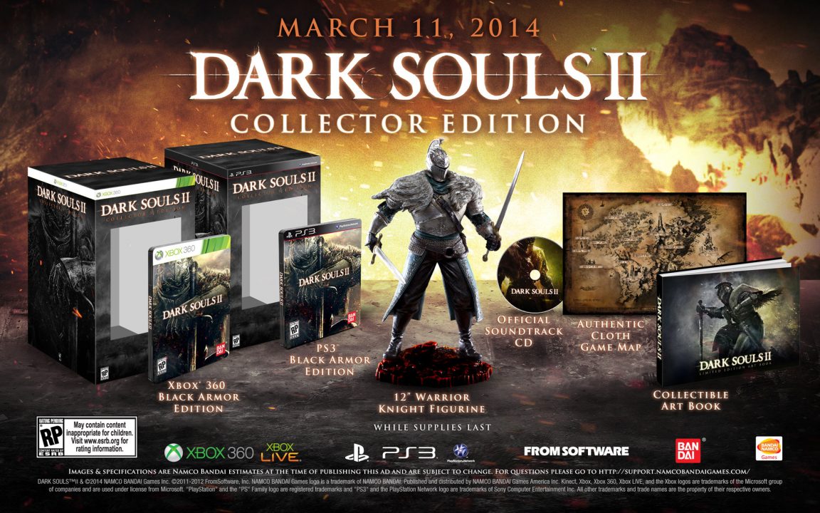 Dark Souls II Cover Art Collector Edition