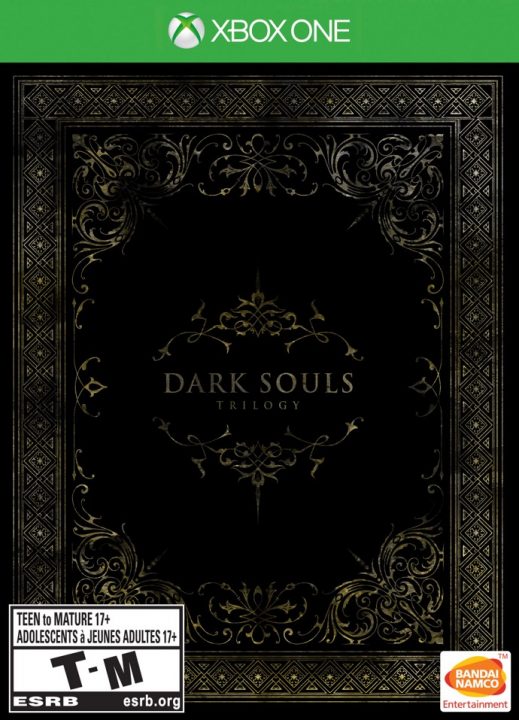 Dark Souls Trilogy Cover Art XB1