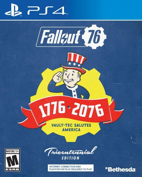 Fallout 76 Cover Art PS4 Tricentennial Edition