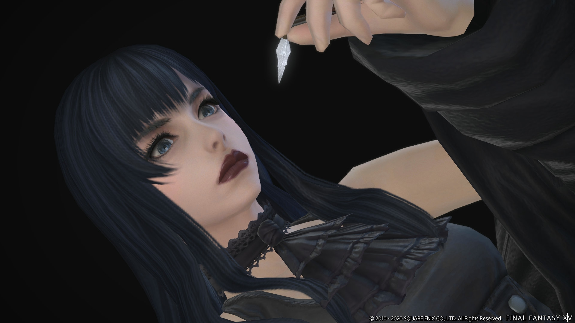 Screenshot From Final Fantasy XIV Shadowbringers Patch 5.4 Featuring Gaia Being Gay And Doing Crimes