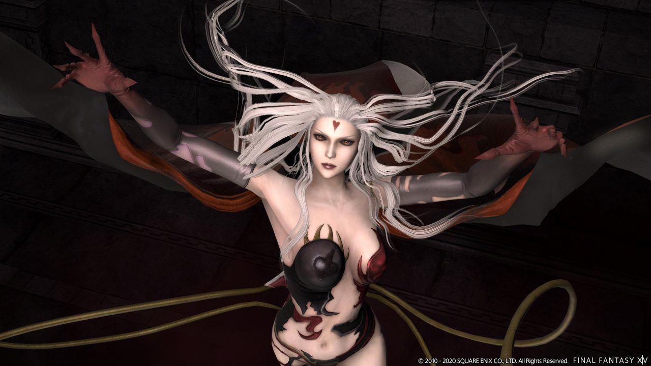 Cloud Of Darkness Screenshot From Final Fantasy XIV Shadowbringers Patch 5.4 Futures Rewritten Dissidia