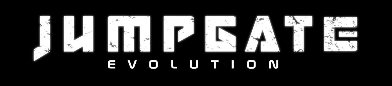Jumpgate Evolution Logo on Black