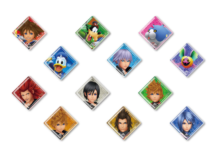 Pins From The Kingdom Hearts Cafe