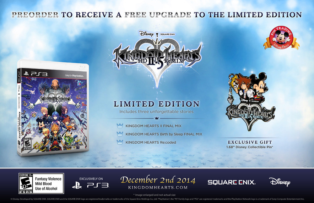 Kingdom Hearts HD 2.5 ReMIX Cover Art 003
