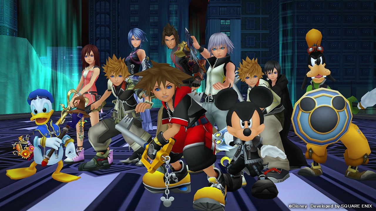 Screenshot From Kingdom Hearts Dream Drop Distance Because This Is The Closest Thing To A Cast Photo I Could Find