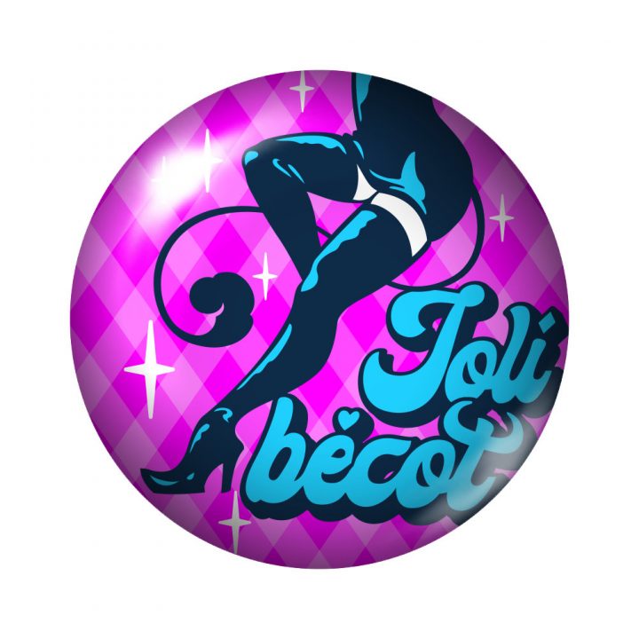 NEO The World Ends with You Artwork 012 Angelic Kick Pin