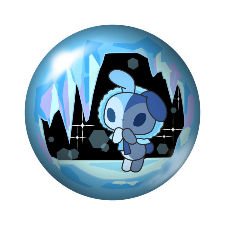NEO The World Ends with You Artwork 014 Glacial Getaway Pin