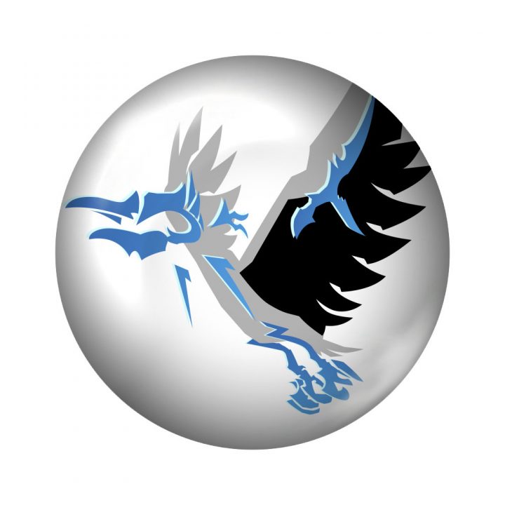 NEO The World Ends with You Artwork 034 Raven Pin