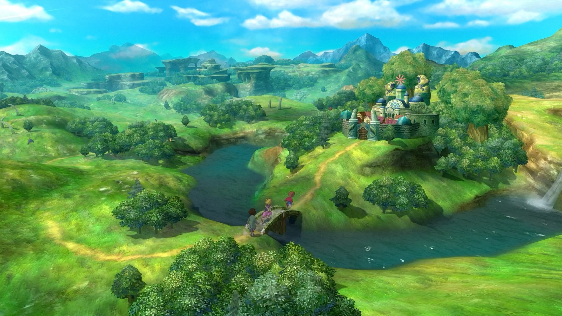 Ni No Kuni Remastered Overworld Map Screenshot