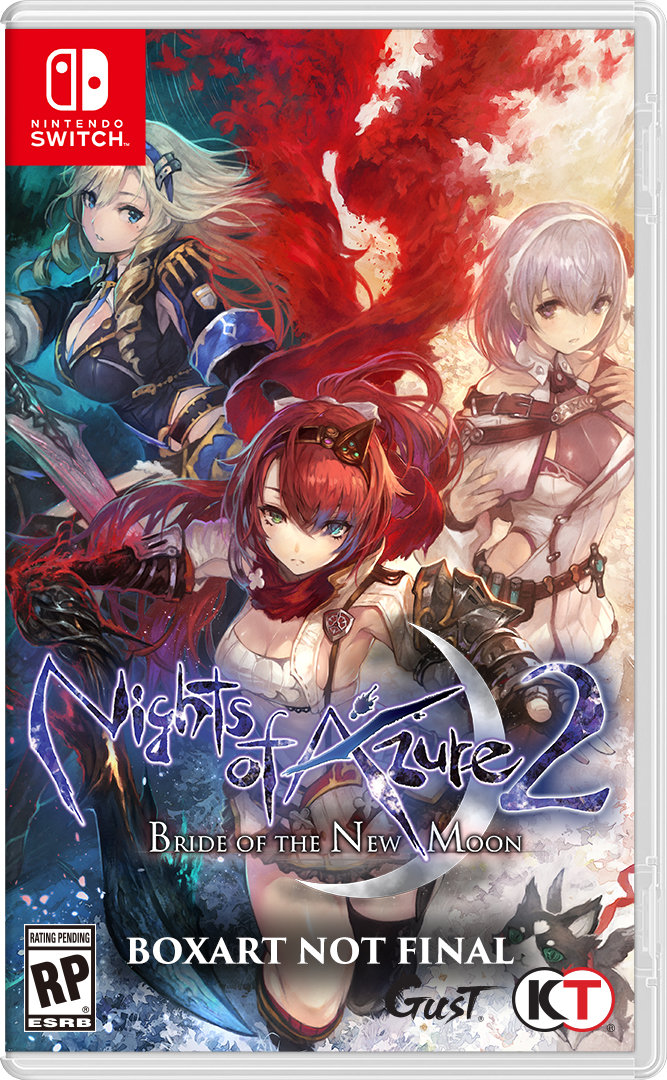 Nights of Azure 2 Bride of the New Moon Cover Art Switch