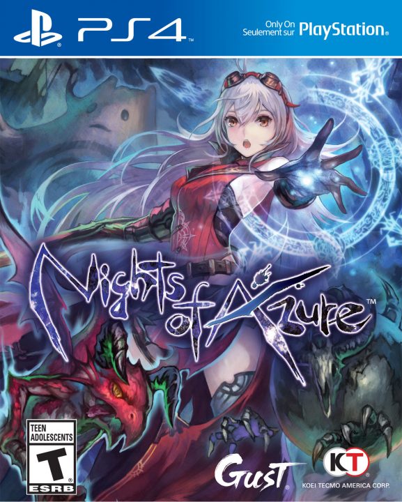 Nights of Azure Cover Art US