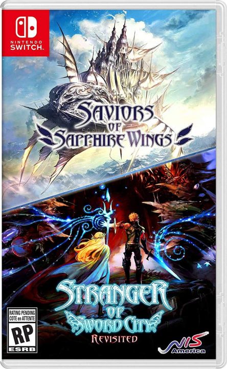 Saviors of Sapphire Wings Stranger of Sword City Revisited Cover Art Switch
