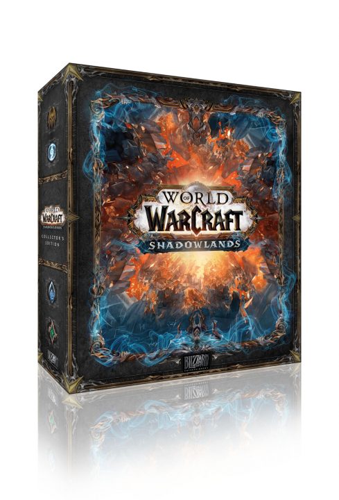 World of Warcraft Shadowlands Cover Art Collectors Edition Angle