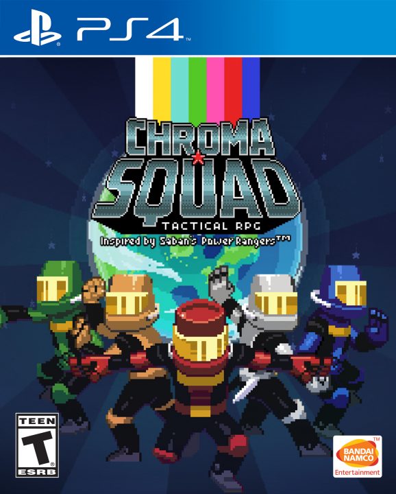 Chroma Squad Cover Art PS4