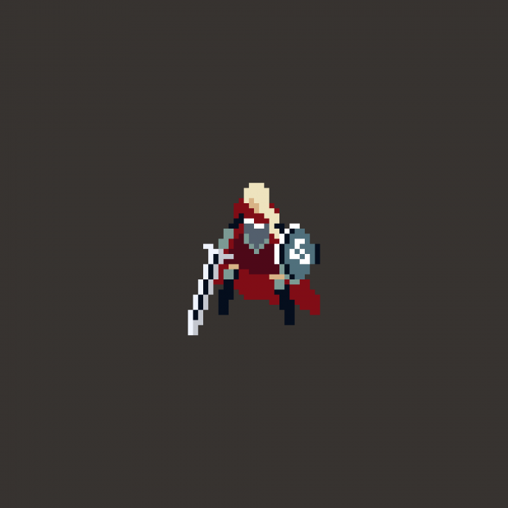 Chrono Sword Artwork 03 Heroine Aenor PixelArt