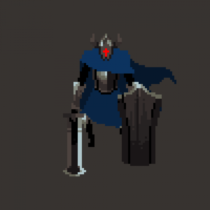 Chrono Sword Artwork 11 Superior Knight PixelArt