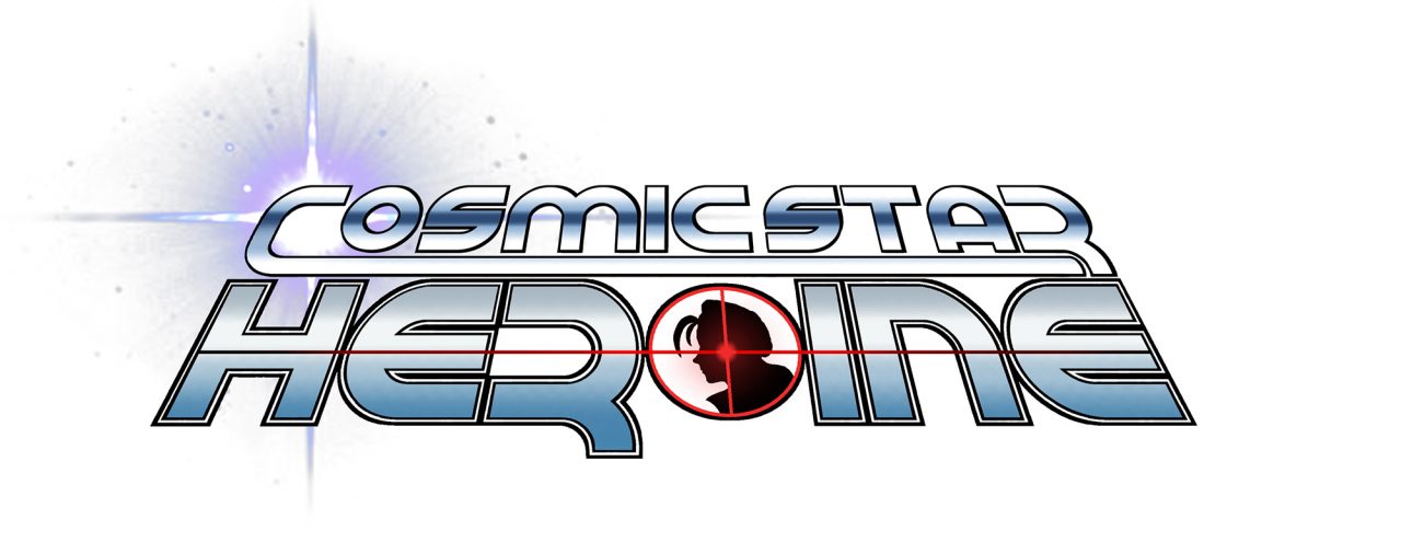 Cosmic Star Heroine Logo on White