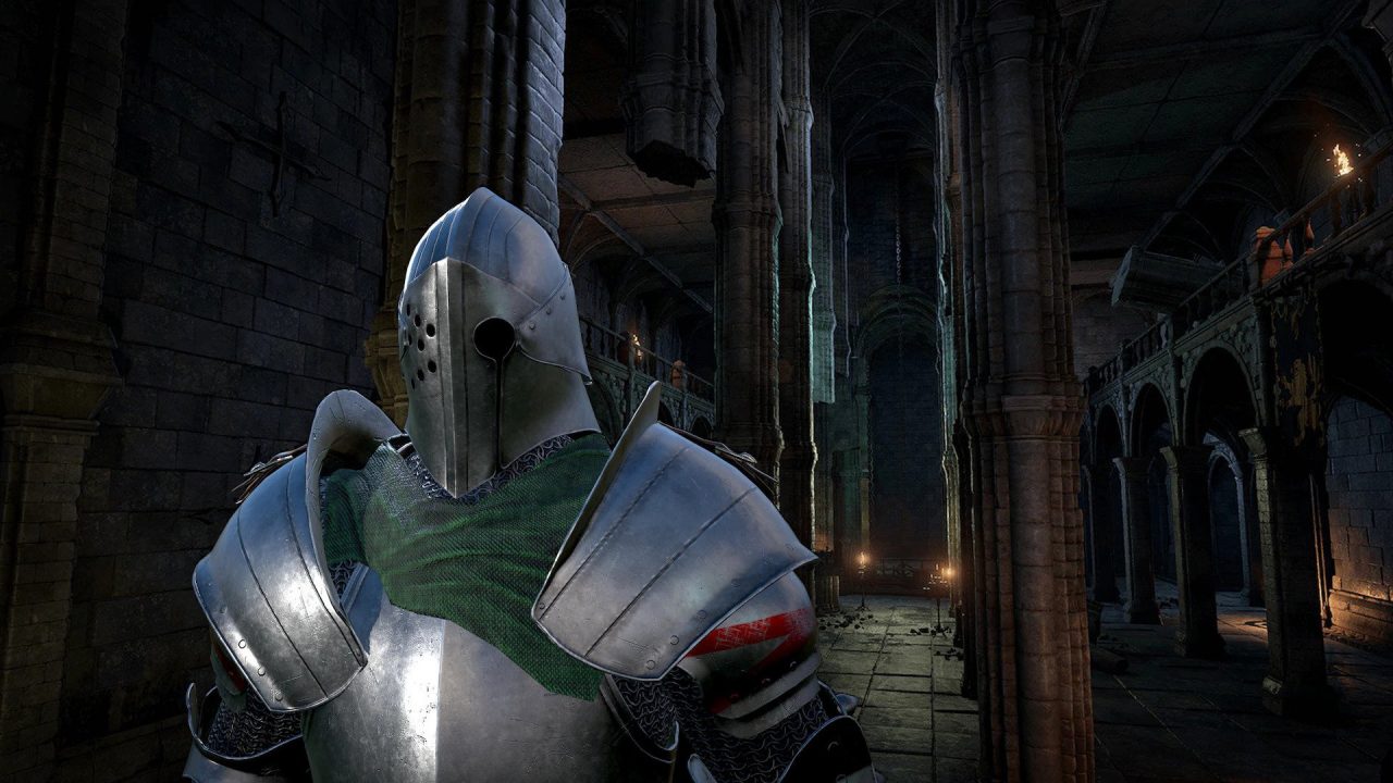 A dark fantasy warrior in Dark Fantasy Warriors.