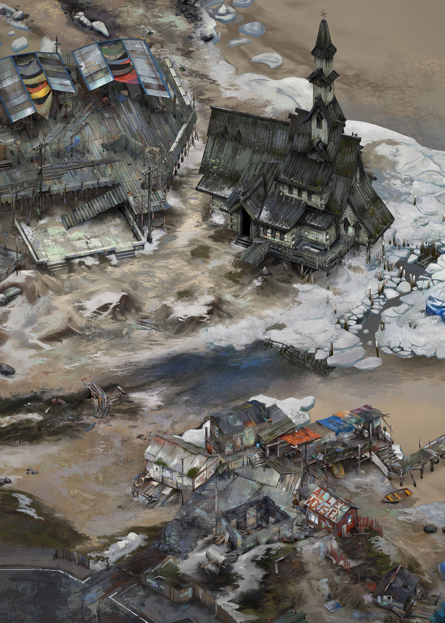 Disco elysium картины