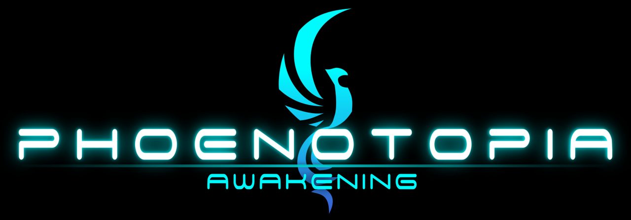 Phoenotopia Awakening Logo Black BG