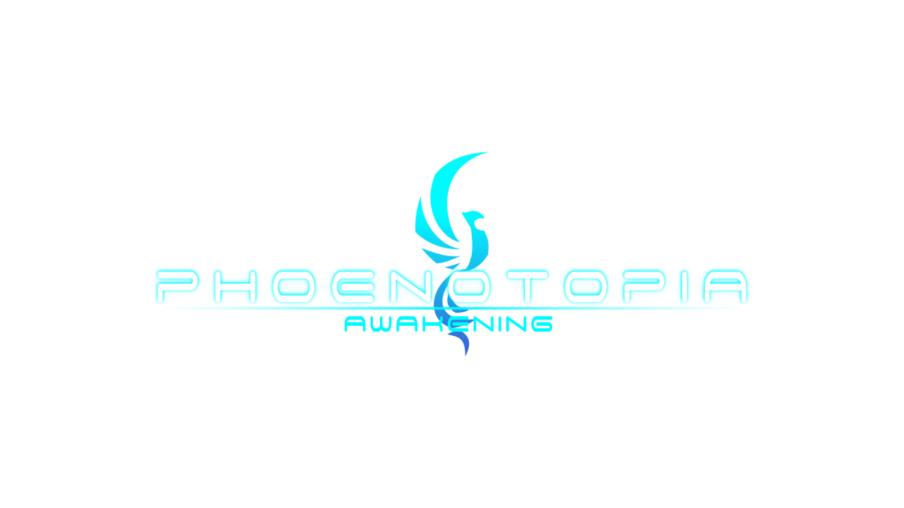 Phoenotopia Awakening Logo No Shadow White