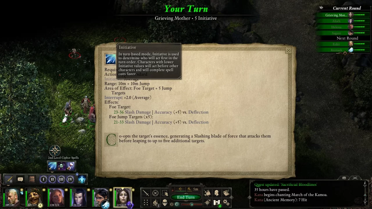 Pillars of Eternity Screenshot 057 Turn Based Mode