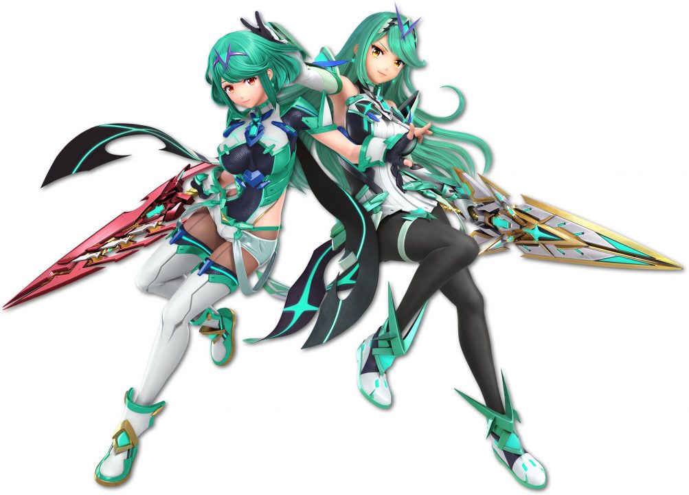 Super Smash Bros Ultimate Artwork 066 Pyra Mythra 2