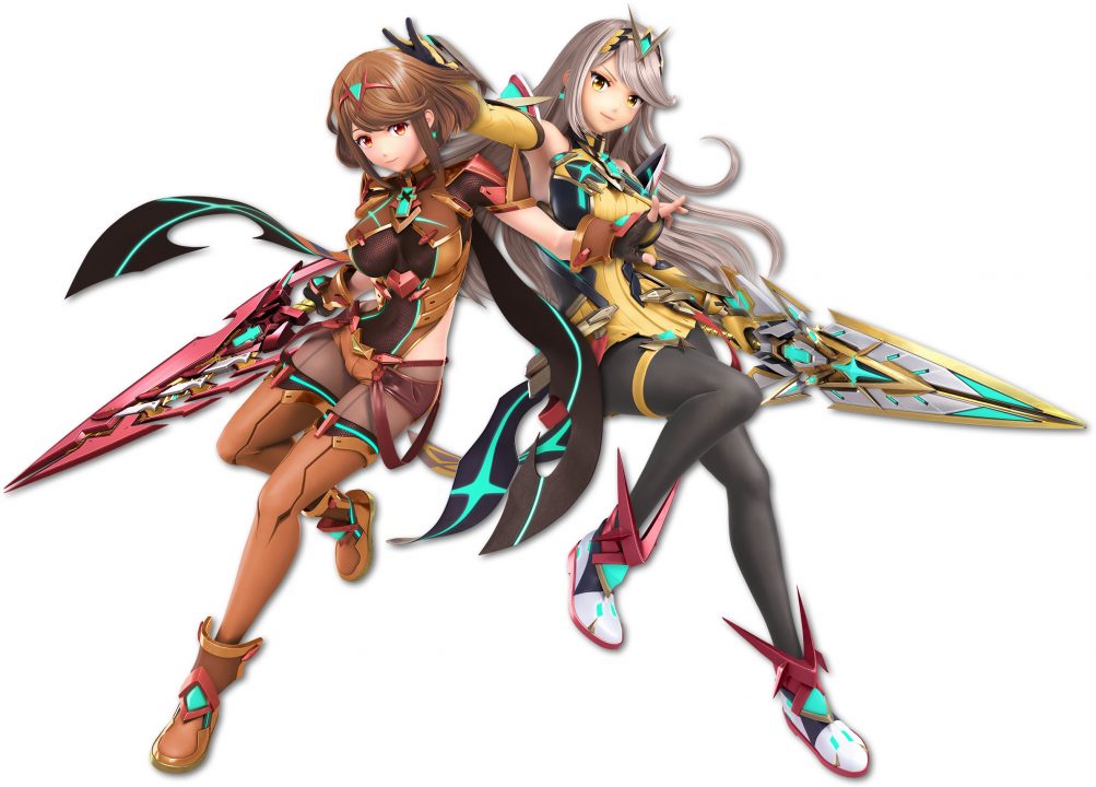 Super Smash Bros Ultimate Artwork 068 Pyra Mythra 4