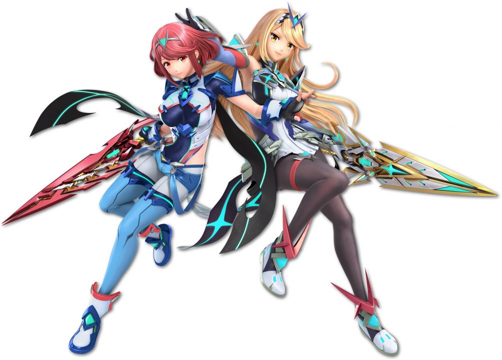 Super Smash Bros Ultimate Artwork 070 Pyra Mythra 6