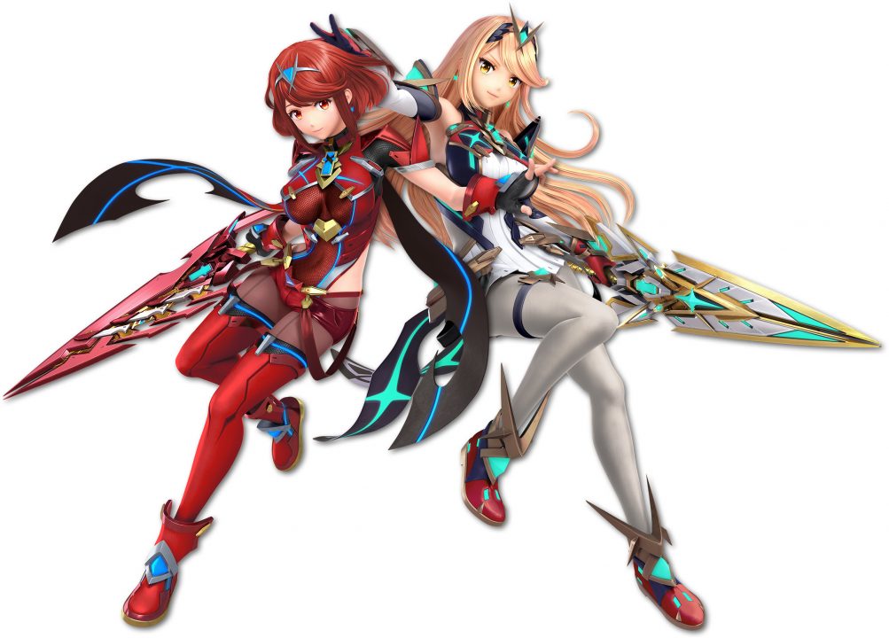 Super Smash Bros Ultimate Artwork 071 Pyra Mythra 7