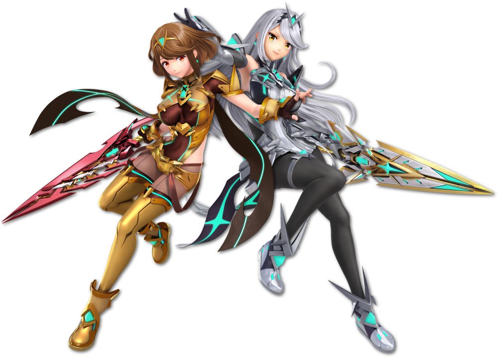 Super Smash Bros Ultimate Artwork 072 Pyra Mythra 8