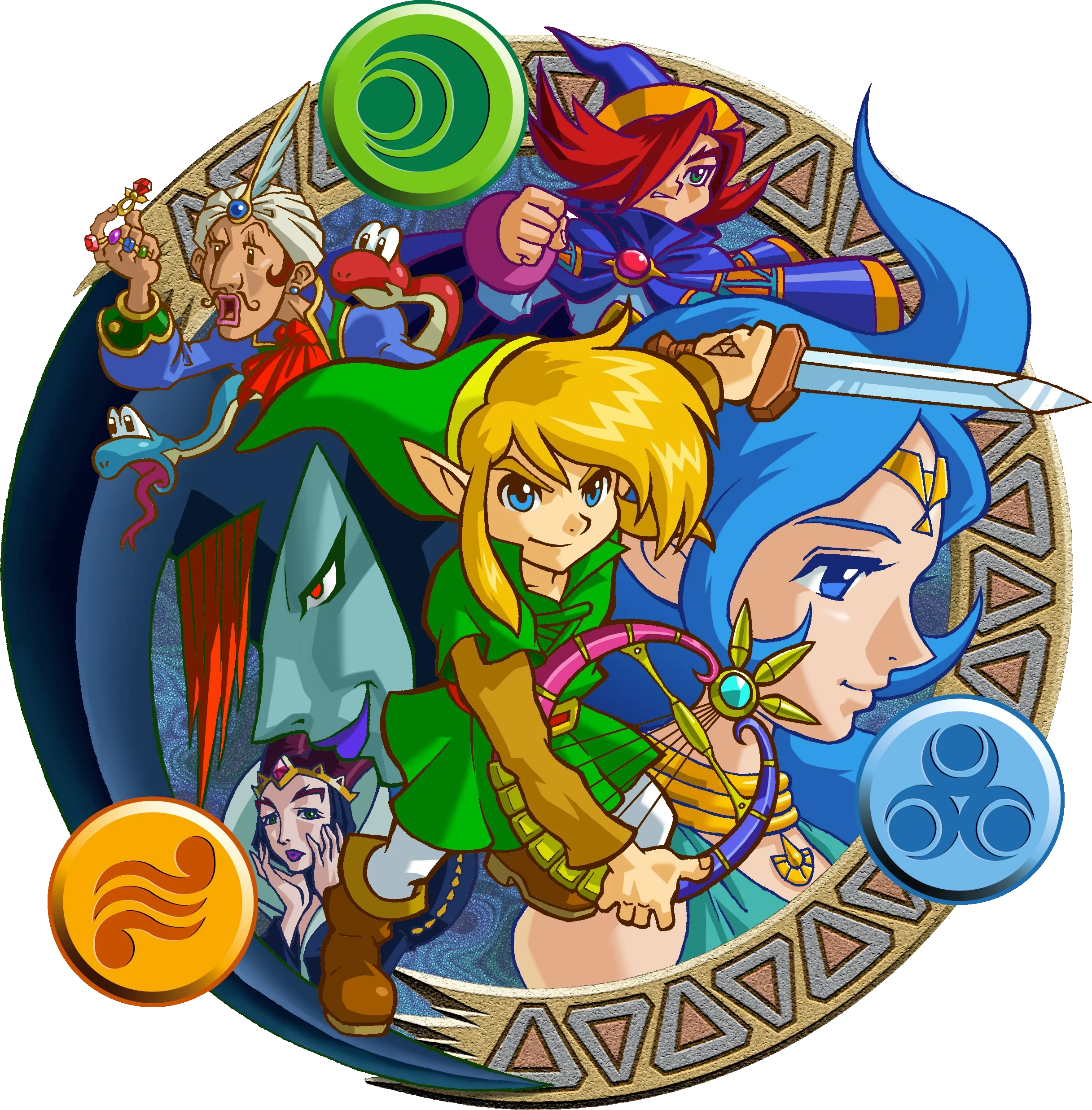 The Legend of Zelda Oracle of Ages Artwork 005