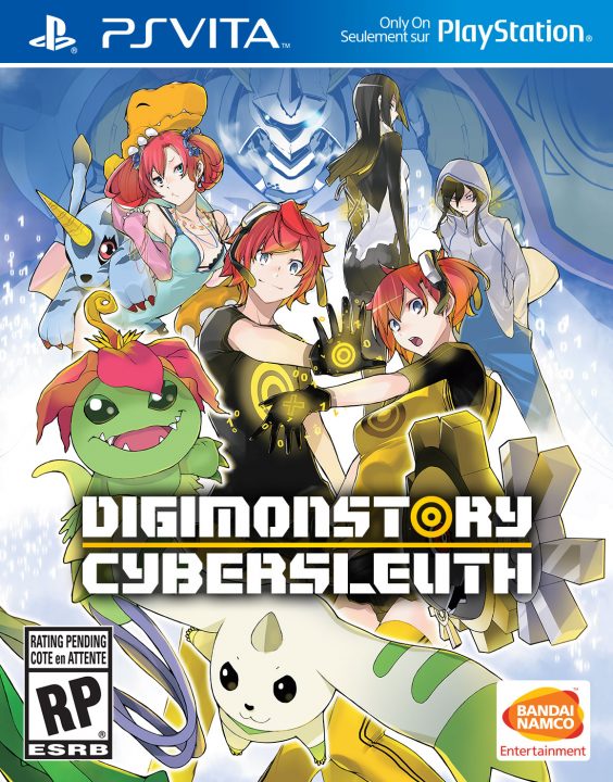 Digimon Story Cyber Sleuth Cover Art PS Vita