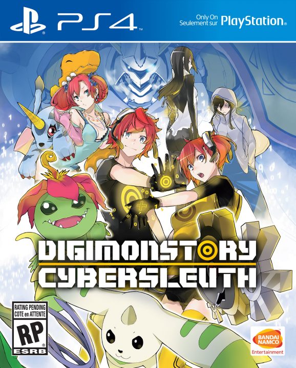 Digimon Story Cyber Sleuth Cover Art PS4