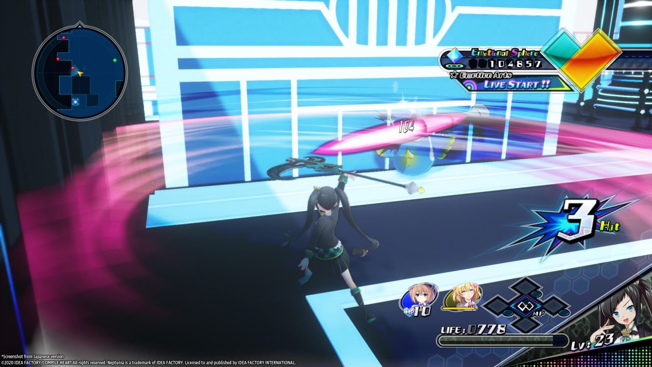 Neptunia Virtual Stars Screenshot 001