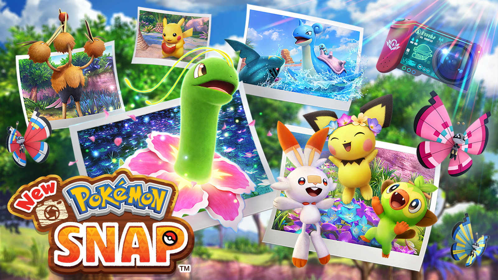 New Pokemon Snap Artwork