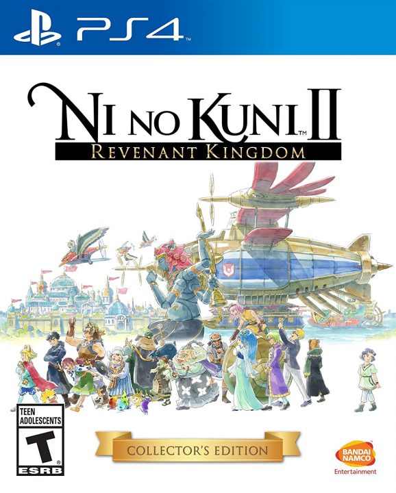 Ni no Kuni II Revenant Kingdom Cover Art PS4 Collectors Edition