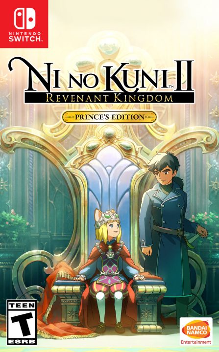 Ni no Kuni II Revenant Kingdom Cover Art Switch Princes Edition