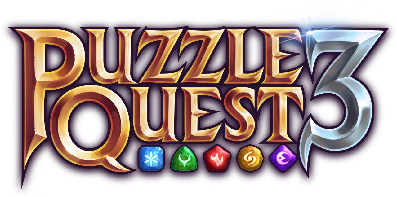 Puzzle Quest 3 Logo on White