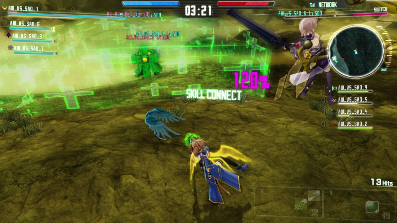Accel World VS Sword Artwork Online Screenshot 024