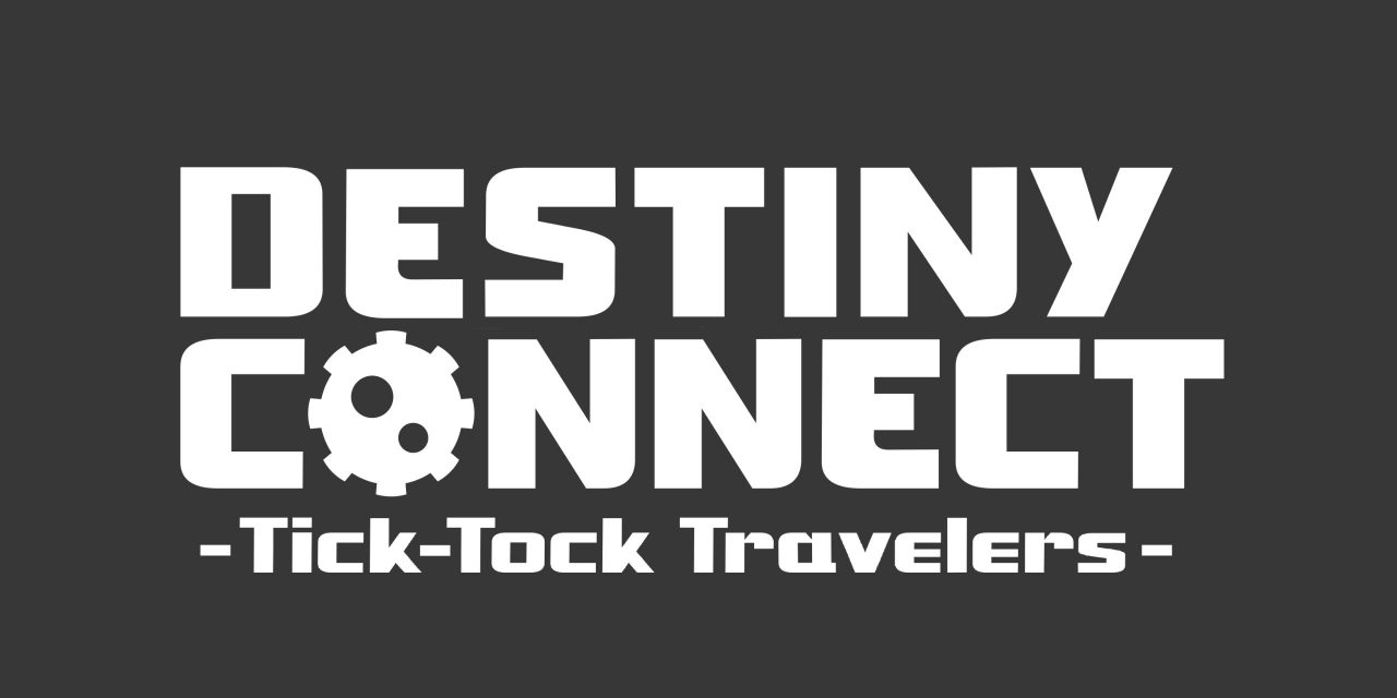 Destiny Connect Tick Tock Travelers Logo US on Gray