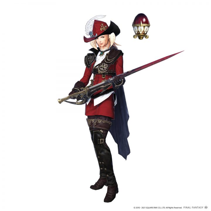 Final Fantasy XIV Endwalker Artwork 038 Red Mage
