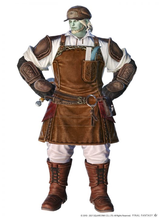 Final Fantasy XIV Endwalker Artwork 069 Leatherworker
